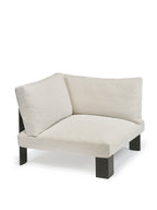 Bea Mombaers - Banc Siège D'angle + Coussin D'intérieur - Aluminium Et Tissu D'ameublement - Ivoire