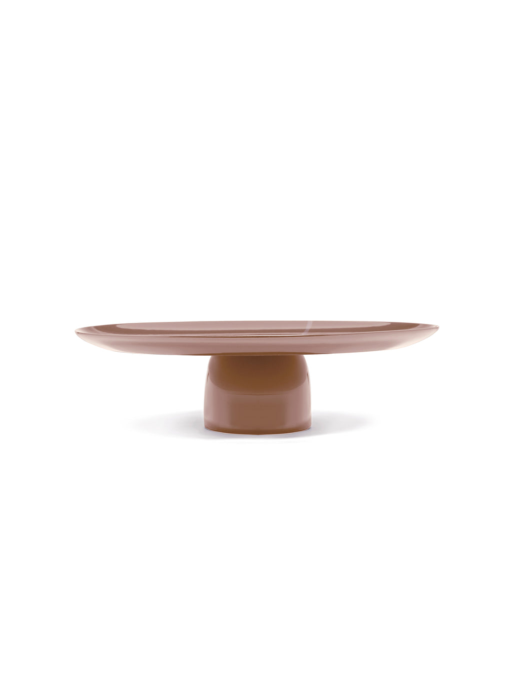 Zuma - Plat À Gâteau - Porcelaine - Sienna