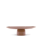 Zuma - Plat À Gâteau - Porcelaine - Sienna