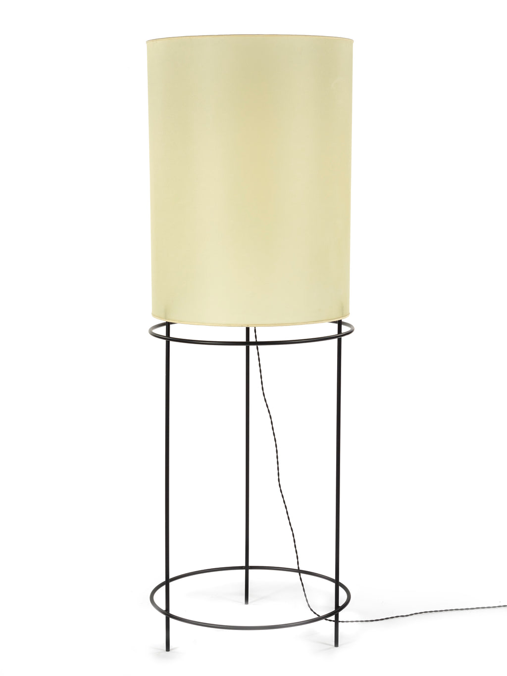 Bea Mombaers Cylinder - Lampadaire 03 - Acier - Beige