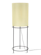 Bea Mombaers Cylinder - Lampadaire 03 - Acier - Beige
