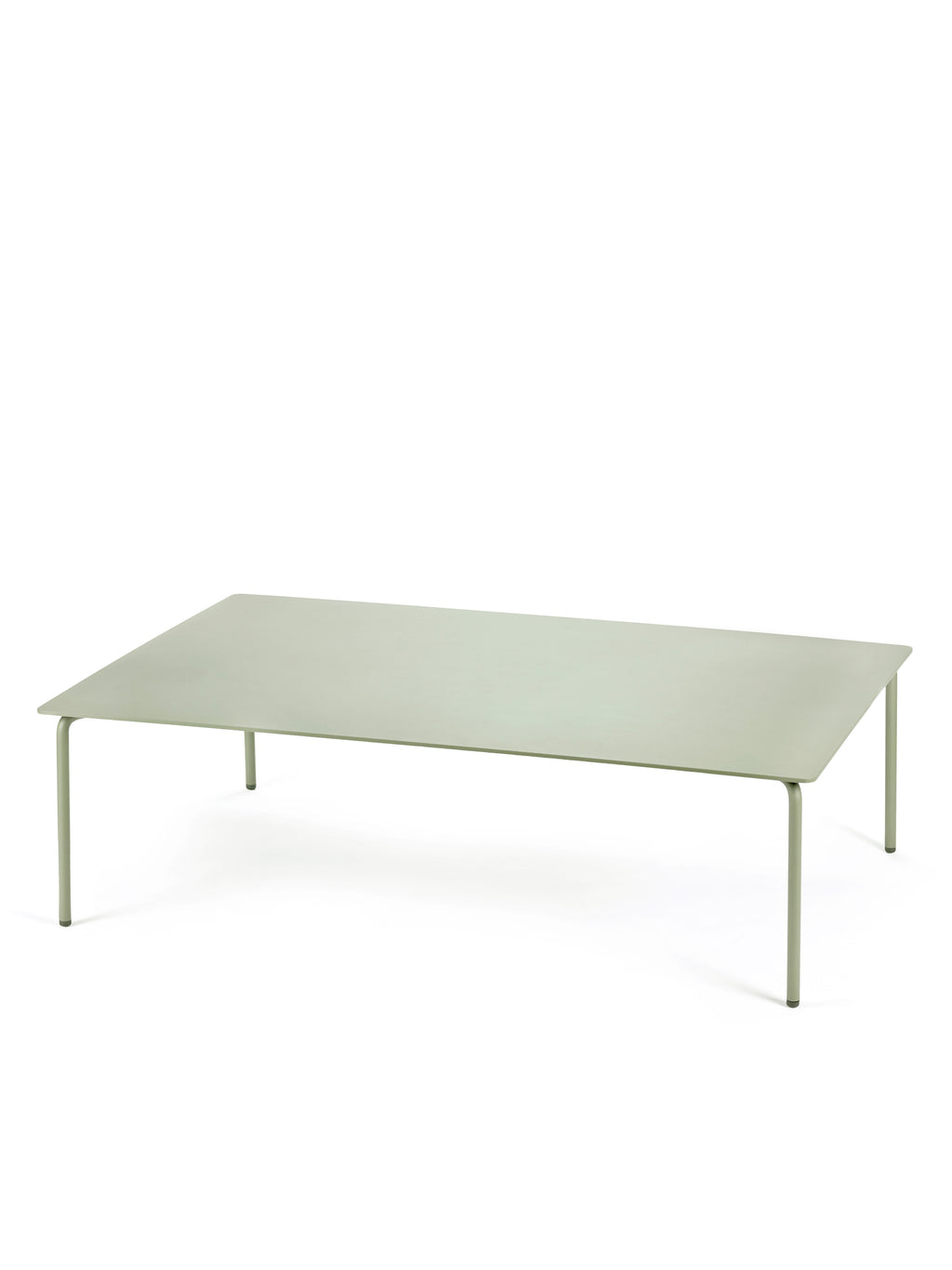 August - Stolik kawowy - Aluminium - Zielony