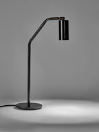 Sofisticato - Lampe De Table N°25 - Acier Bleui - Noir