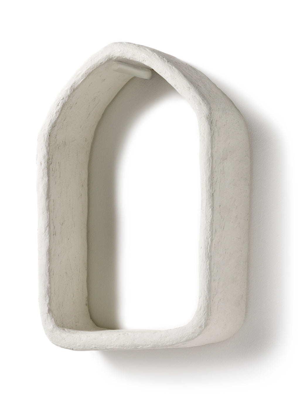 Earth Interior - Niche Murale - Papier Mâché - Blanc