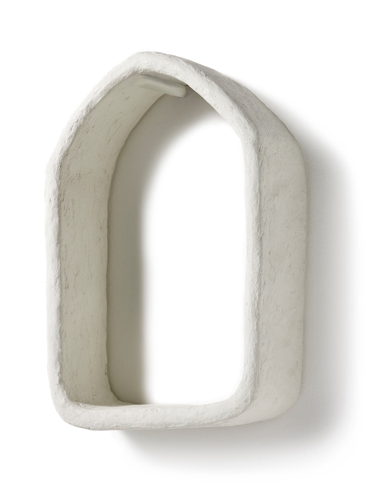 Earth Interior - Niche Murale - Papier Mâché - Blanc