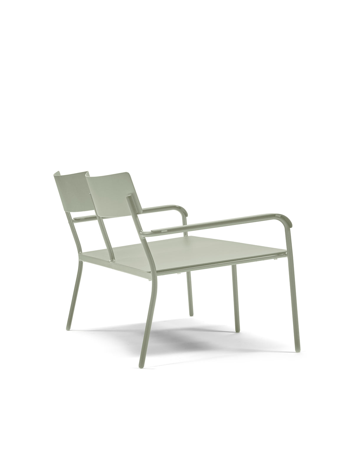 August - Gartensofa - Aluminium - Grün