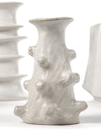 Marie Billy - Vase 03 - S - Grès - Blanc