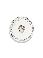 Midnight Flowers - Lot De 2 Soucoupes Pour Tasse À Thé - Porcelaine Bone China - Anemone Milk