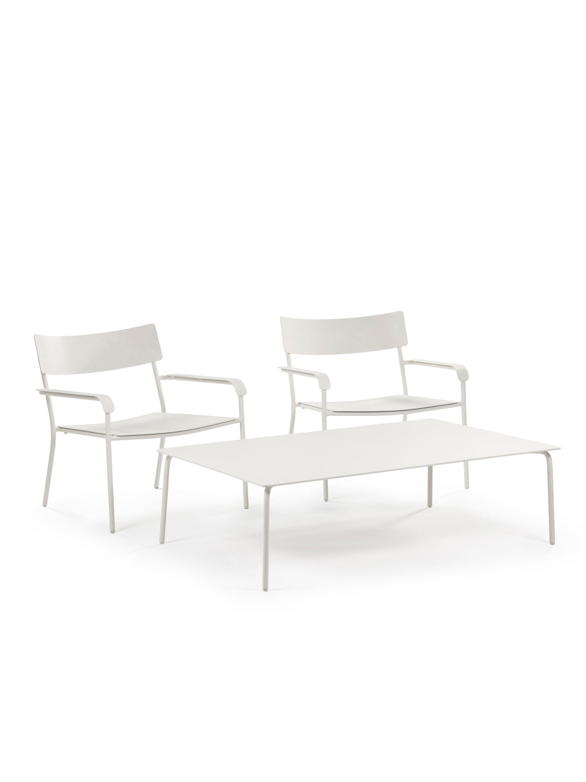 August - Table Basse - Aluminium - Sable