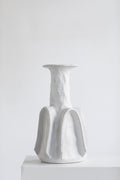 Marie Billy - Vase 03 - L - Grès - Blanc