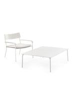 August - Table Basse - Aluminium - Sable
