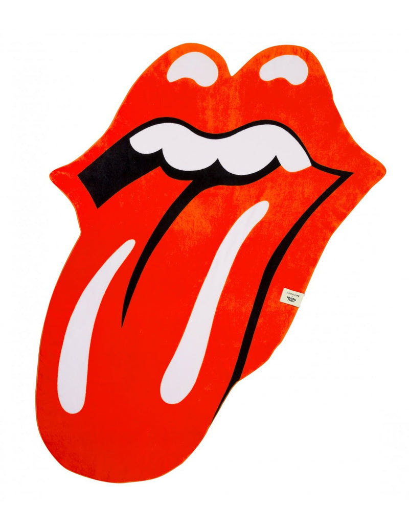 Toalla de baño Labios de los Rolling Stones