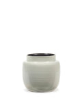 Glazed Shades - Pot De Fleurs - XS - Terre Cuite - Gris