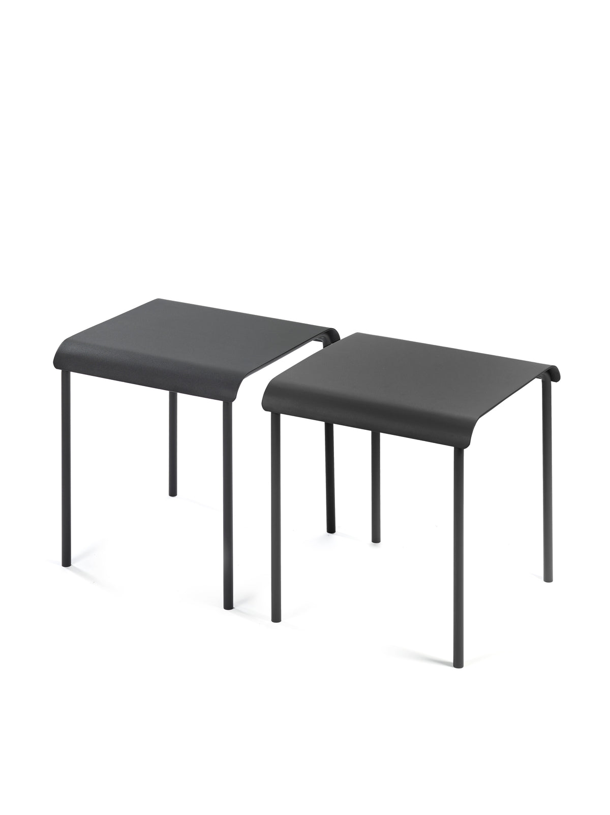 August - Pall - Aluminium - Svart