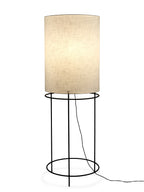 Bea Mombaers Cylinder - Golvlampa 03 - Stål - Vit