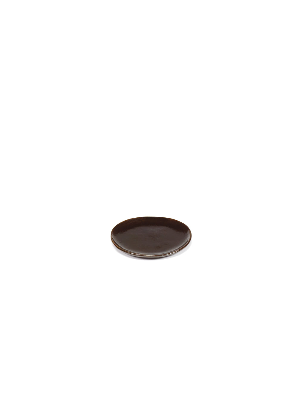 La Mère - Lot De 2 Assiettes À Pain - Grès - Ébène