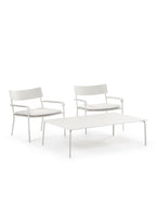 August - Table Basse - Aluminium - Sable