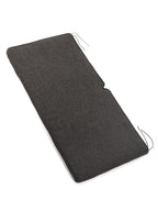 August - Coussin De Canapé De Jardin - Mousse À Séchage Rapide Et Dacron - Noir