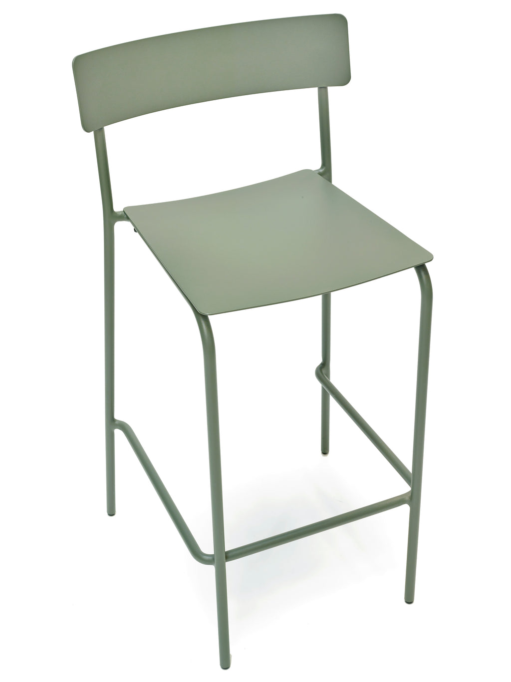 August - Tabouret De Bar - Aluminium - Vert