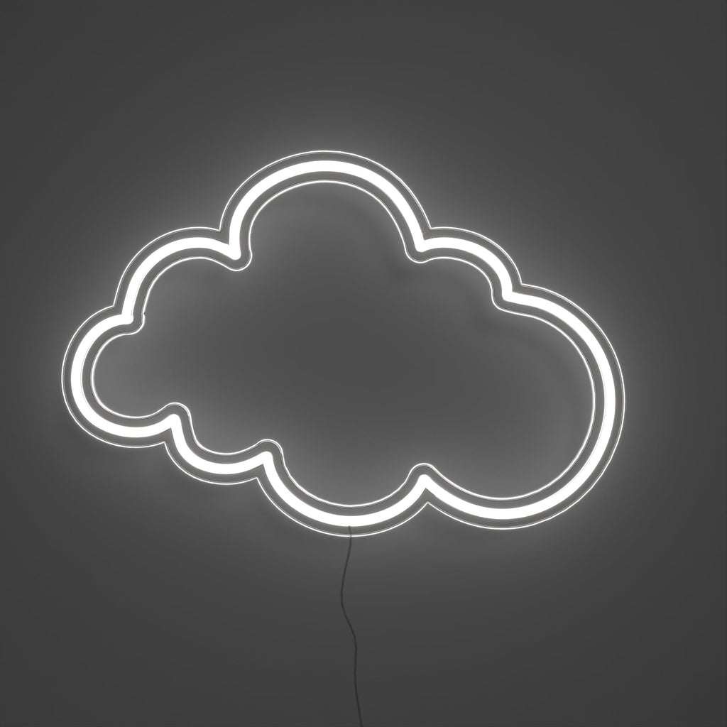 Cloud - letrero de neón LED - BF2024