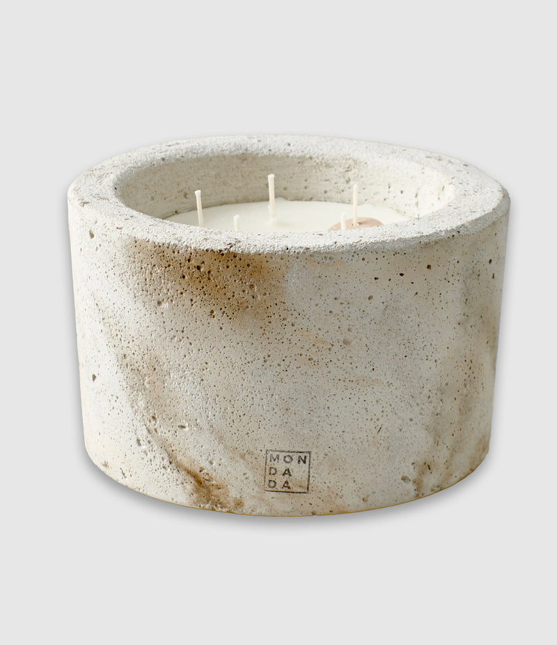 Mon Dada - Moyenne Bougie D'Intérieur Terra Black Sea Écru - Mixte