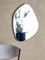 Aimie - Wall Mirror - Silver - Glass