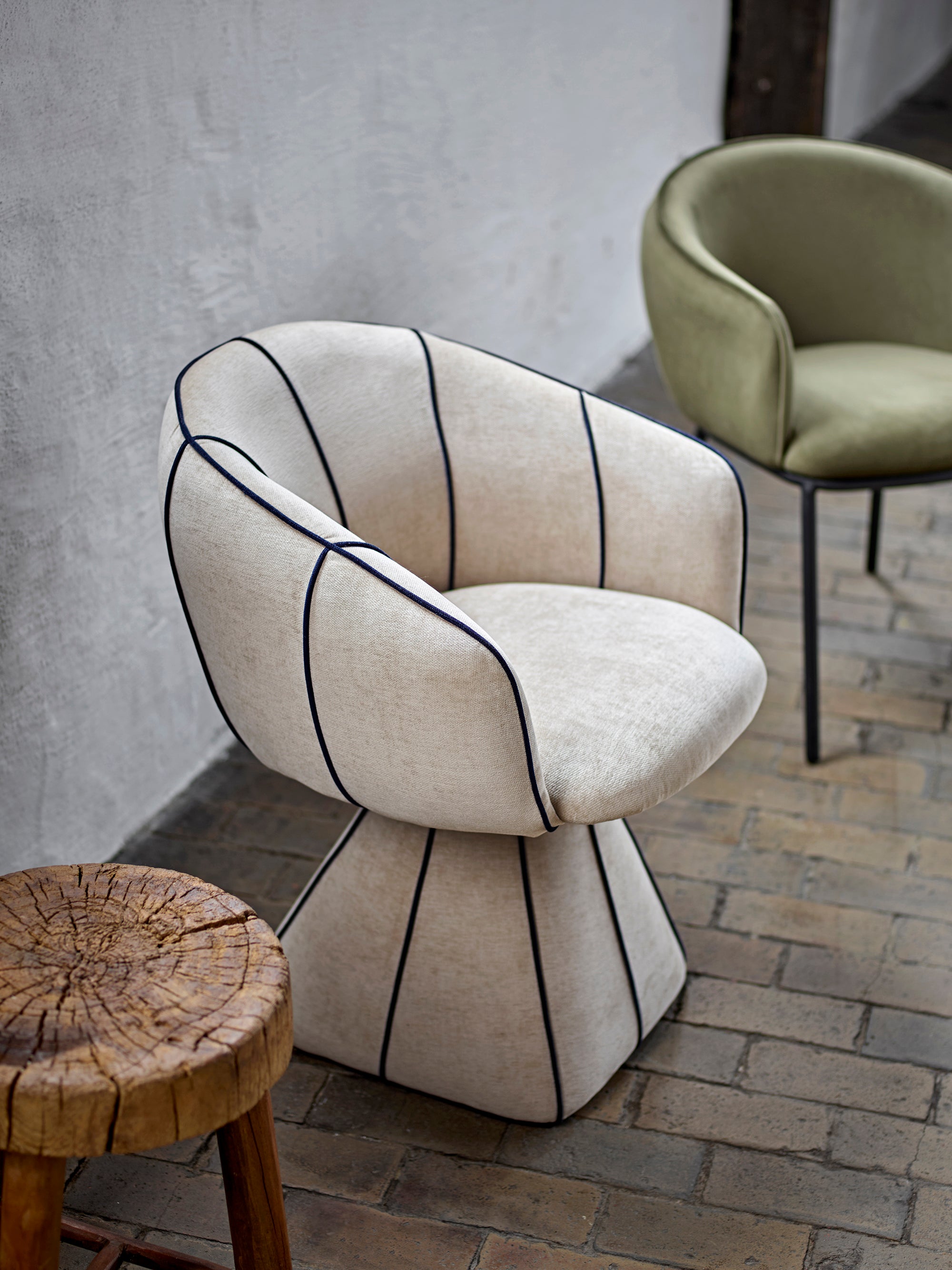 Delray - Stool - Natural - Reclaimed Wood