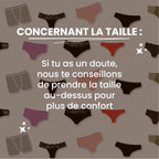 Culotte Menstruelle Mystère – Tous Flux – 3XS au 8XL