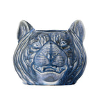 Abner - Plant Pot Cover - Blue - Stoneware