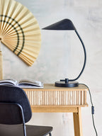 Nisella - Table Lamp - Black - Metal