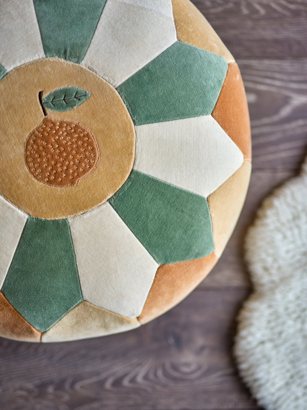 Agnes - Pouf - Multicolore - Coton