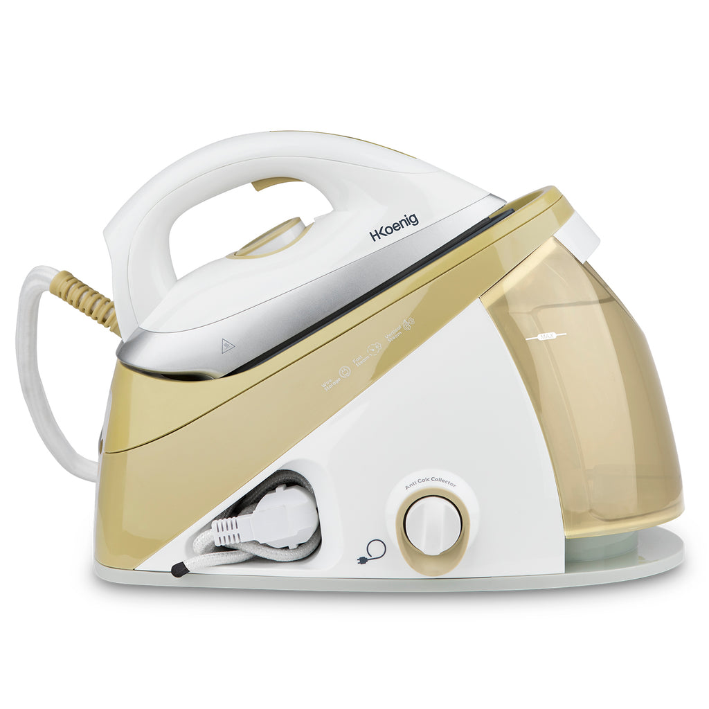 Centrale À Vapeur - Gold/Blanc