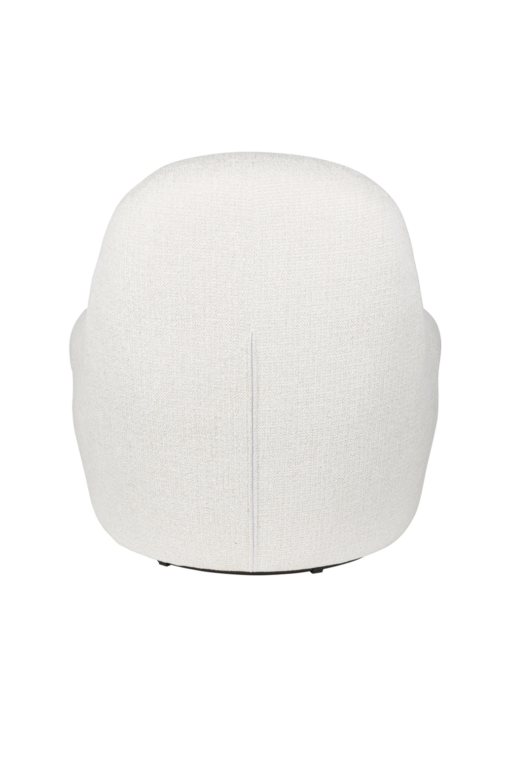 Velvoro - Fauteuil Lounge - Polyester - Blanc Cassé