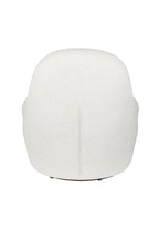 Velvoro - Fauteuil Lounge - Polyester - Blanc Cassé