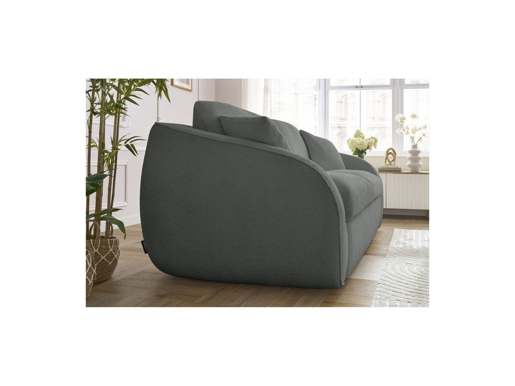Cezanne - Straight Sofa Bed with Express Opening - Bouclé Fabric