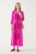 Robe Longue Vahani - Fuchsia