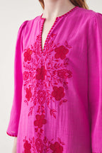 Robe Longue Vahani - Fuchsia