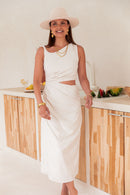VAÏANA Beige - Robe Lin