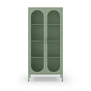 Zio - Vaisselier 2 Portes - Métal - Vert menthe
