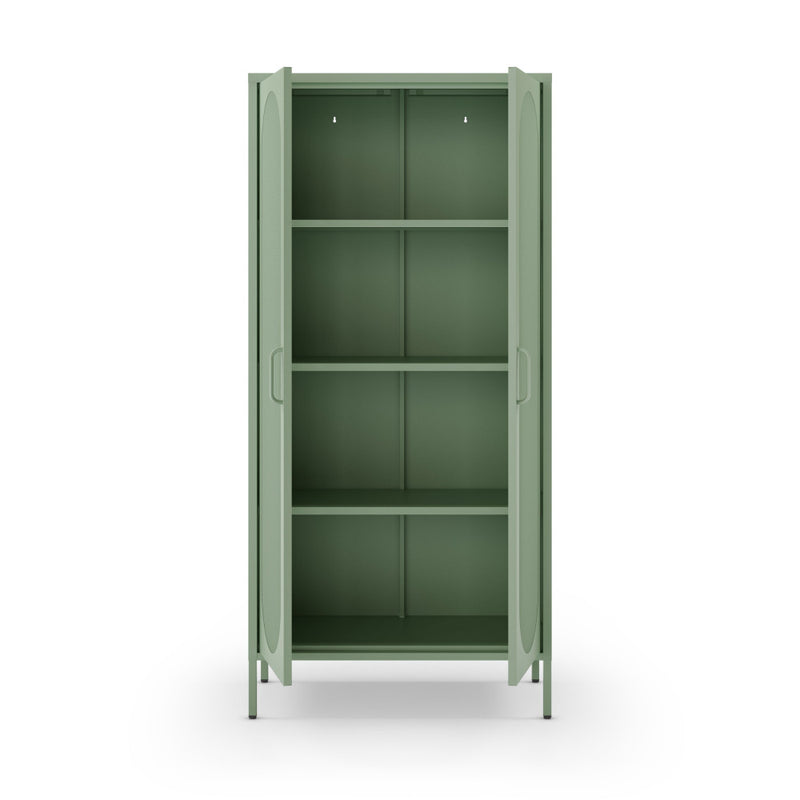 Zio - Vaisselier 2 Portes - Métal - Vert menthe