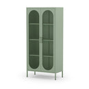 Zio - Vaisselier 2 Portes - Métal - Vert menthe