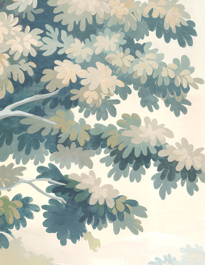 Fresque Val De Loire - Pastel