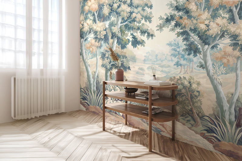 Fresque Val De Loire - Pastel