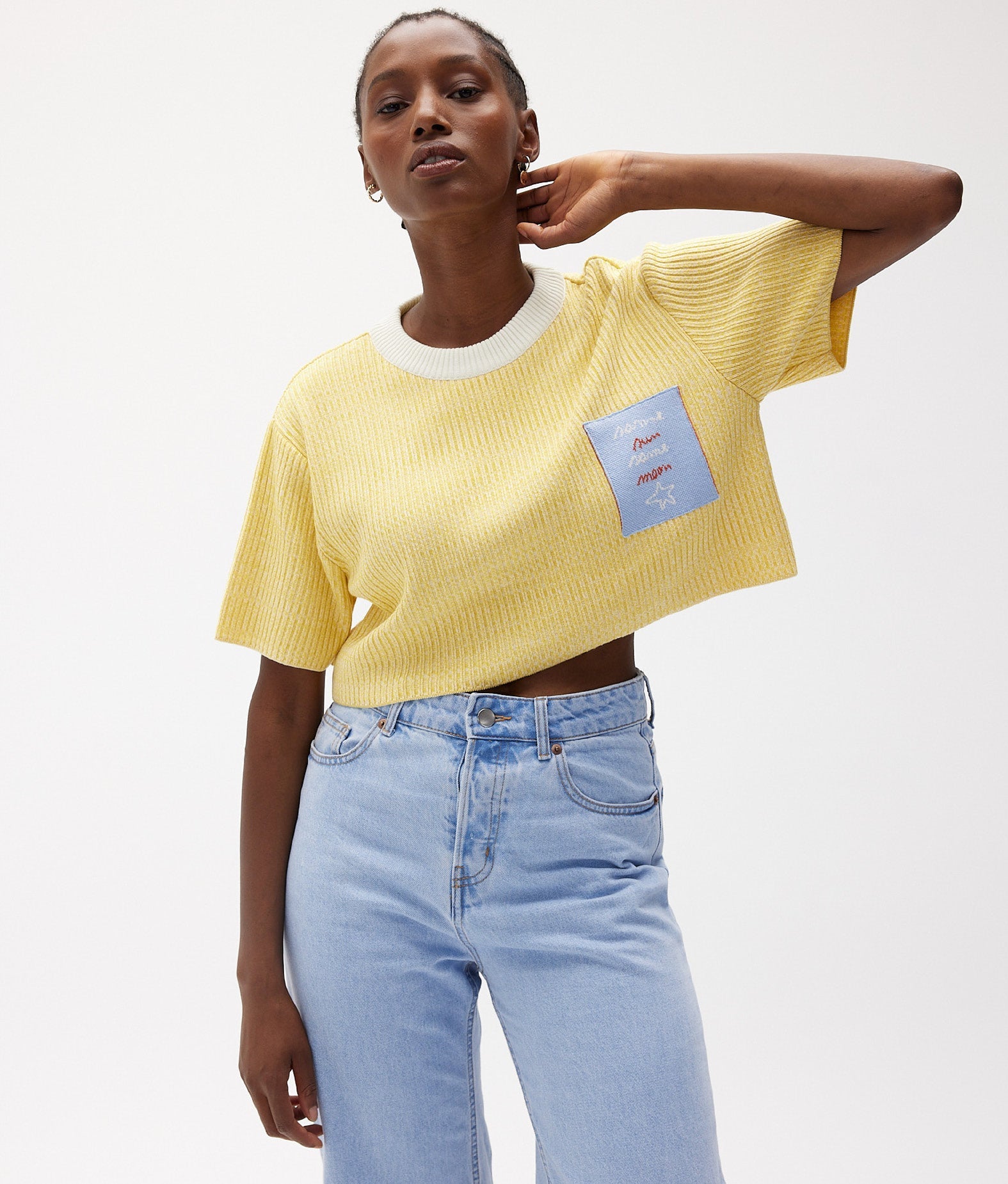 Top New Moon - Jaune