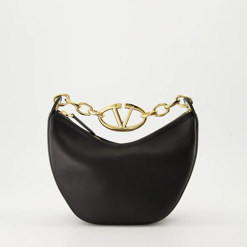 Sac À Bandoulière Hobo Vlogo Moon - Noir