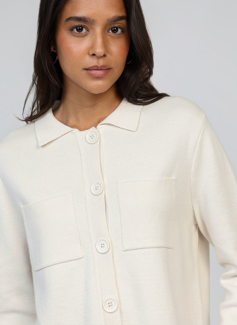 Valimana Ecru Cardigan