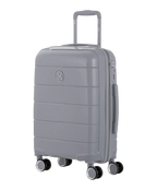 Valise cabine Citadine GYL argent vue trois quarts
