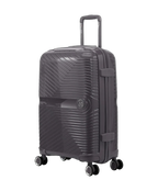 Valise cabine Signature GYL argent vue trois quarts