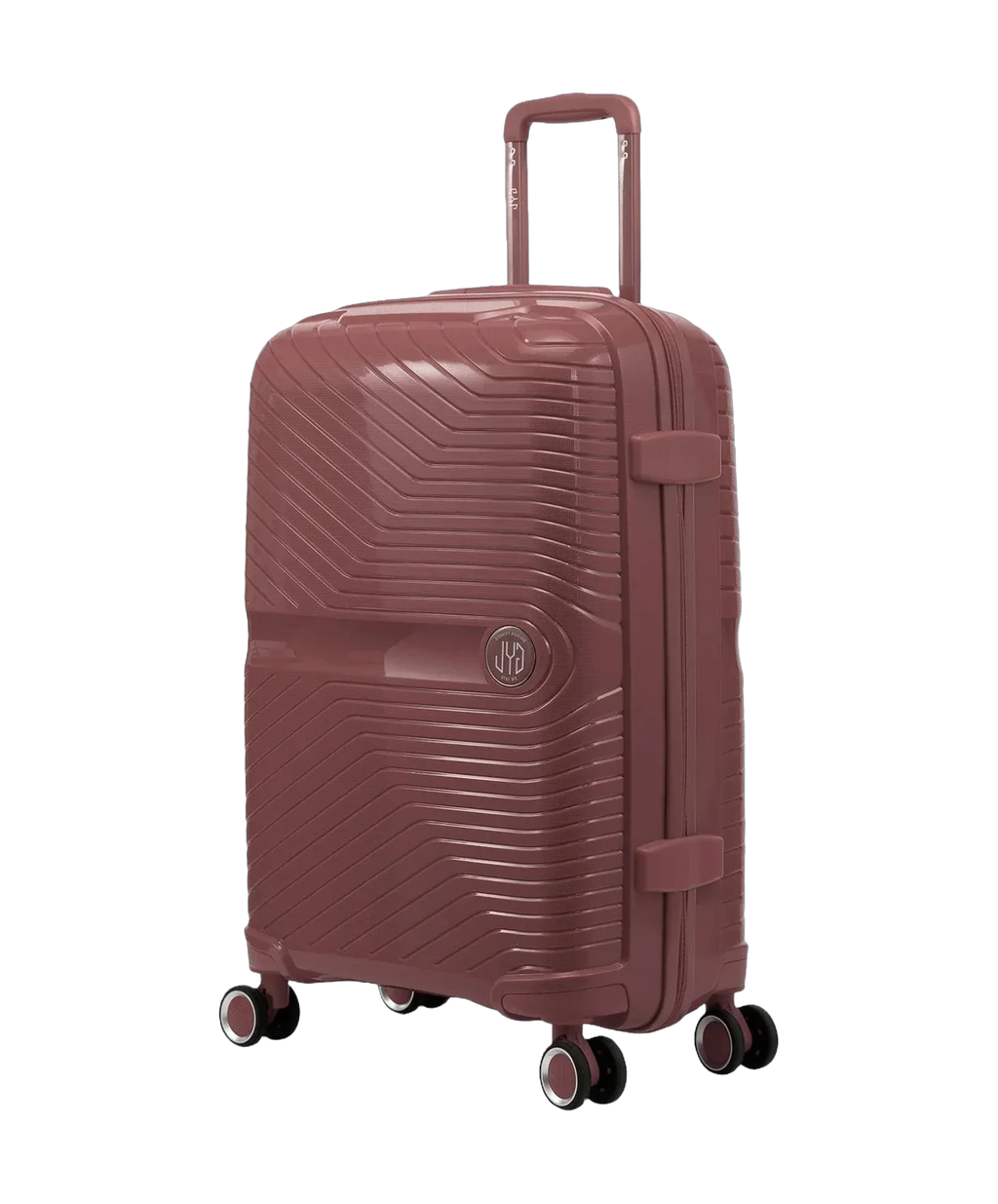 Valise cabine Signature GYL rose gold vue trois quarts