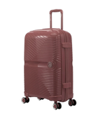 Valise cabine Signature GYL rose gold vue trois quarts
